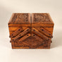Sheesham Wood Jewelry/Singhar Box — renewed product photo