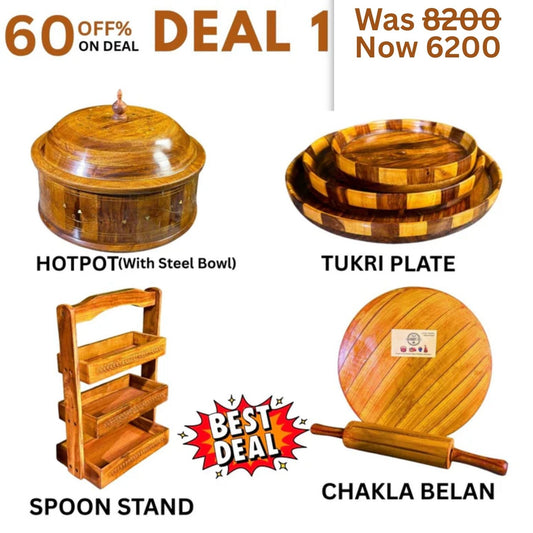 Premium Kitchen Deal Set, Pack of 4