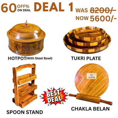 Premium Kitchen Deal Set, Pack of 4