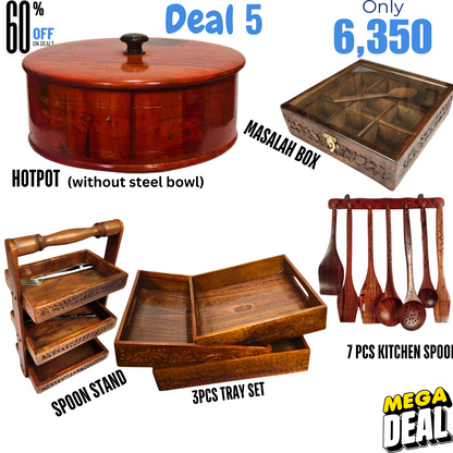 Premium Kitchen Deal Set, Pack of 4 & 5