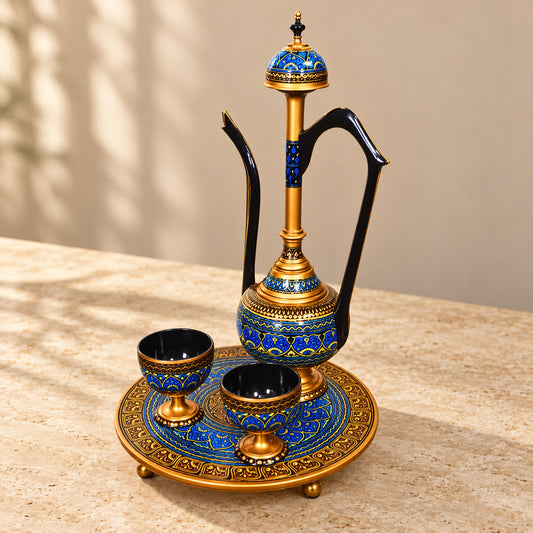 Umar-e-Khayam WIth Blue Naqshi Art — product photograph