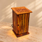 Table Lamp Carving Square — product photograph